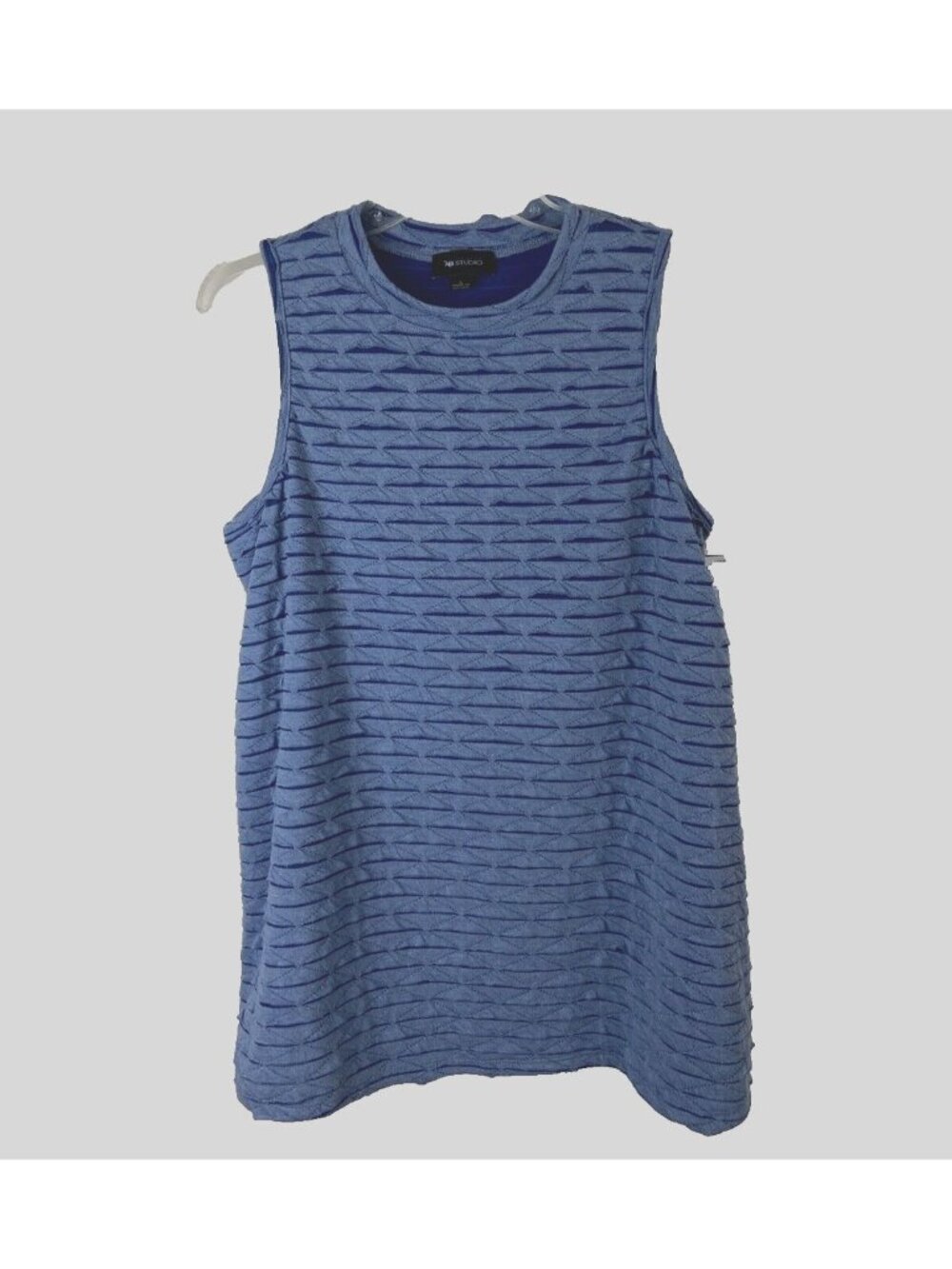 AB Studio Womens Sleeveless Top Sz L NWT Casual blouse